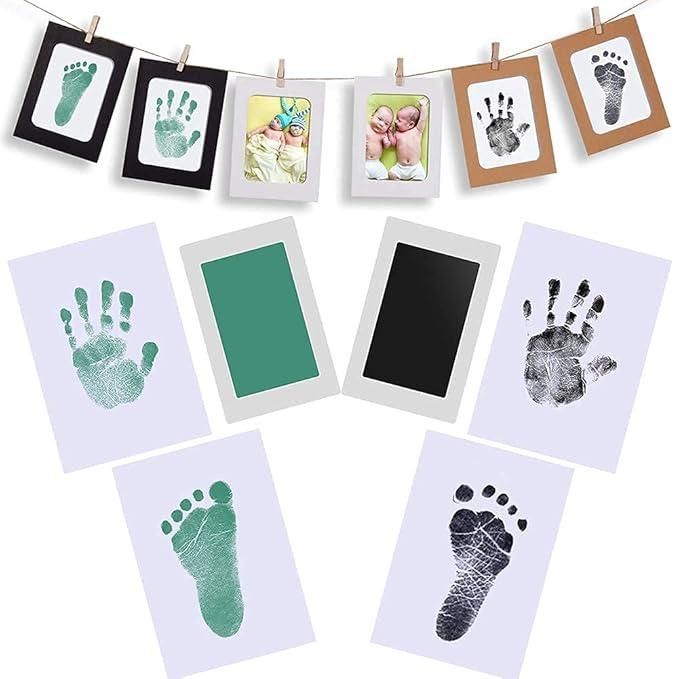 Inkless Baby Hand and Footprint Kit (Includes Cards and Inkpad)