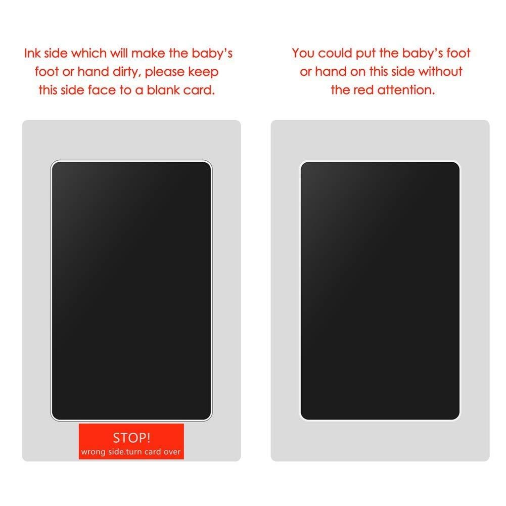 Inkless Baby Hand and Footprint Kit (Includes Cards and Inkpad)