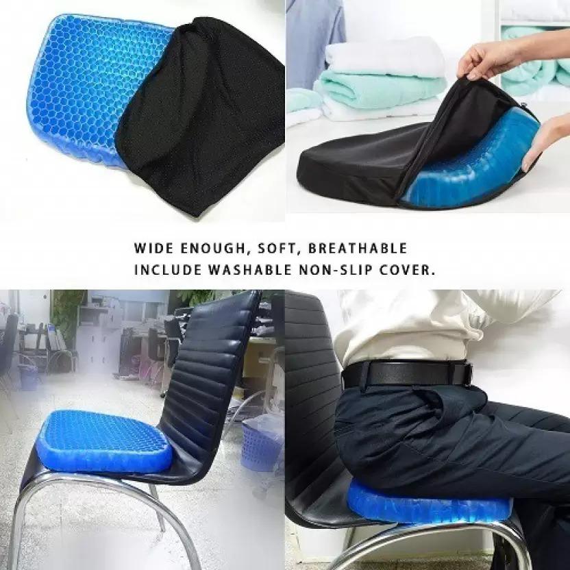 Gel Orthopedic Seat Cushion – Breathable, Non-Slip, Washable, Pain Relief