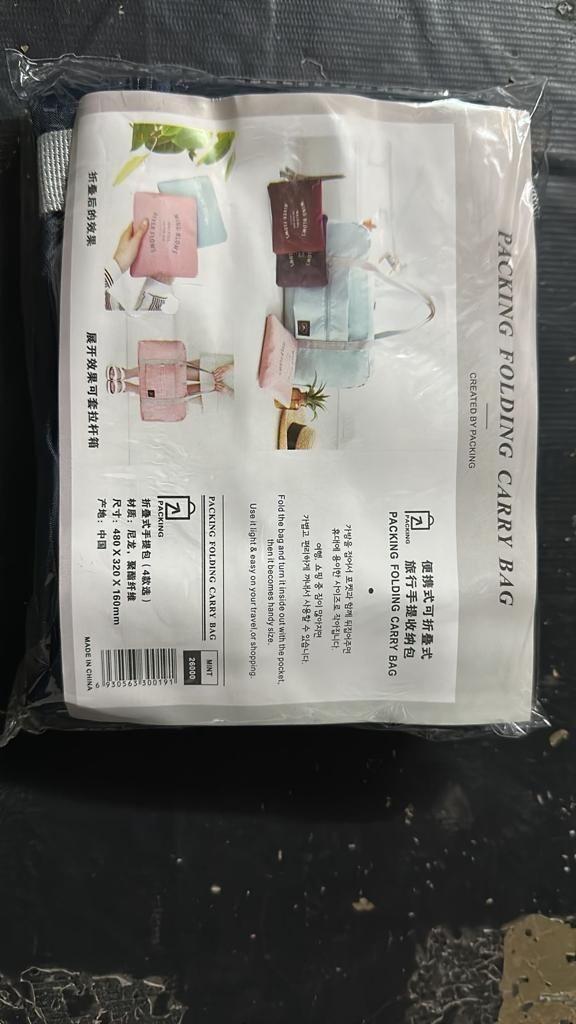 Foldable Travel Waterproof Tote Bag