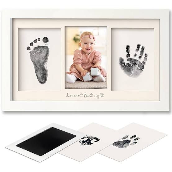 Inkless Baby Hand and Footprint Kit (Includes Cards and Inkpad)